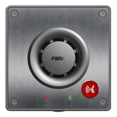 Intercom IP para Exterior / Cámara 4 Megapixel (1080p) / HDR e Iluminación IR / Altavoz 5W y Doble Micrófono con Reducción de Ruido / Panel Acero Inoxidable y Cuerpo Aluminio / IP66 e IK10 / PoE+ / 2 Líneas SIP