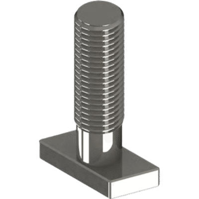 Perno de Montaje Solar / Acero Inoxidable / Rosca M8 / 30 mm / Compatible con N Rail 4.72 y M2 / 12.26 g