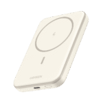 Power Bank MagSafe de 5000mAh | 15W | Carga Inalámbrica y por Cable USB-C | Sistema de Protección Inteligente | Tecnología de Carga Rápida | Ultra Delgado | Ultra ligero | Compatible con iPhone 15/14/13/12 | Color Beige. portada_0S1000-61