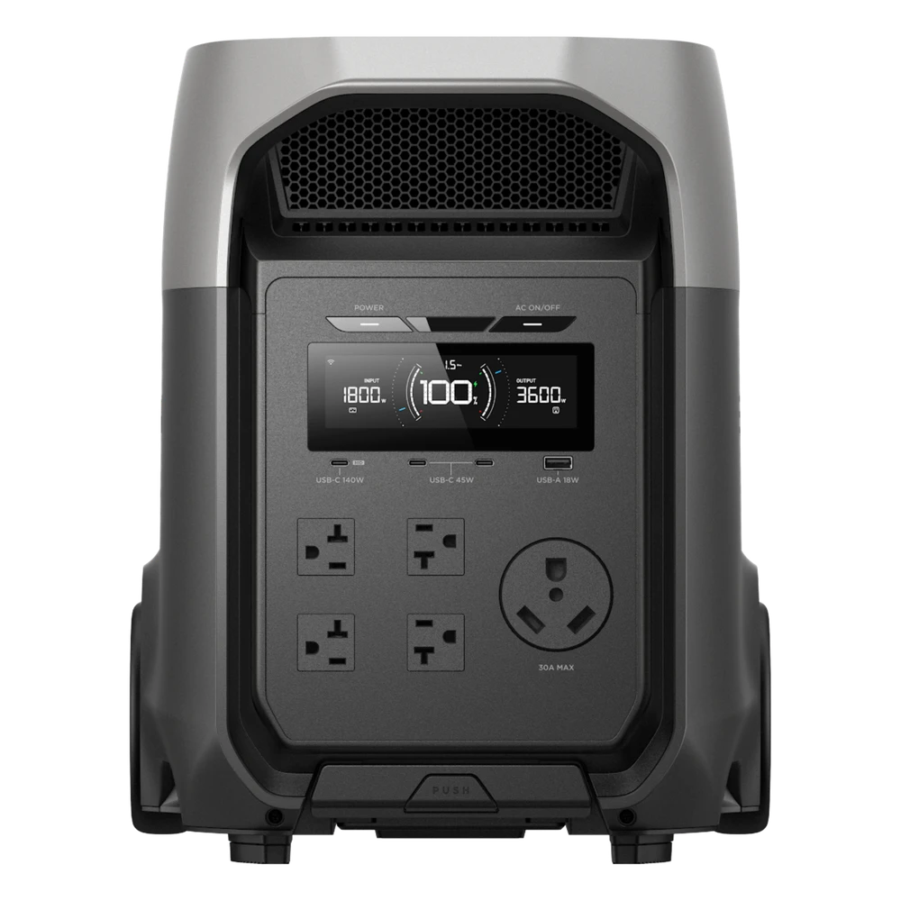 portada_0S1000-9 Estación de Energía Portátil / 3072 Wh / Salida 3600 W (Surge 7200 W) / Batería LiFePO4 / Carga 0-80% en 89 min / UPS 10 ms / ≤25 dB EFDL3U 1