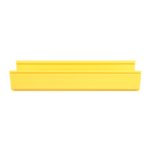 Canaleta para Cableado Estructurado / PVC Rígido / 6x4 Pulgadas / 3 m (9.8 ft) de Largo / Capacidad 3819 Cables / Color Amarillo sec_2_0S1000-45