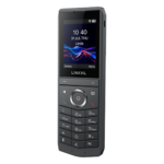 Teléfono IP Wi-Fi Portátil / Pantalla Color 2.4" 240x320 / Wi-Fi 6 Dual-Banda / Bluetooth 5.0 / Batería 3000mAh 13h Talk / Video H.264 4CIF / Resistencia Caídas 1.8 m (5.9 ft) / Conferencia 6 Vías / USB Type-C sec_2_0S1000-59
