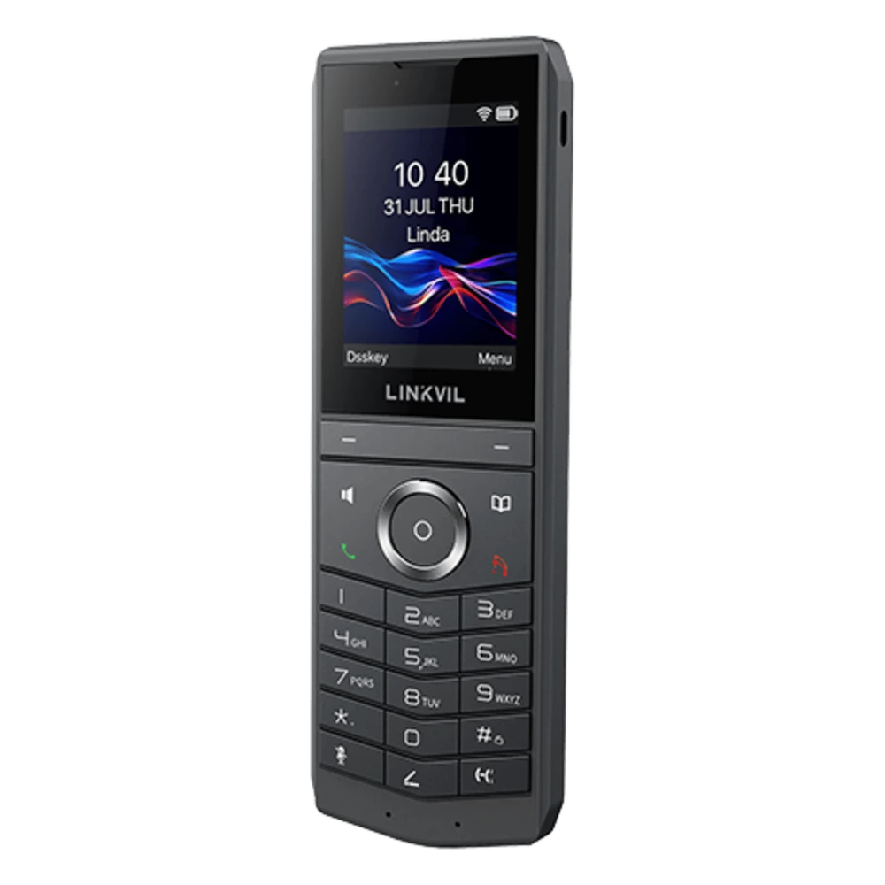 sec_2_0S1000-59 Teléfono IP Wi-Fi Portátil / Pantalla Color 2.4" 240x320 / Wi-Fi 6 Dual-Banda / Bluetooth 5.0 / Batería 3000mAh 13h Talk / Video H.264 4CIF / Resistencia Caídas 1.8 m (5.9 ft) / Conferencia 6 Vías / USB Type-C W620W 2