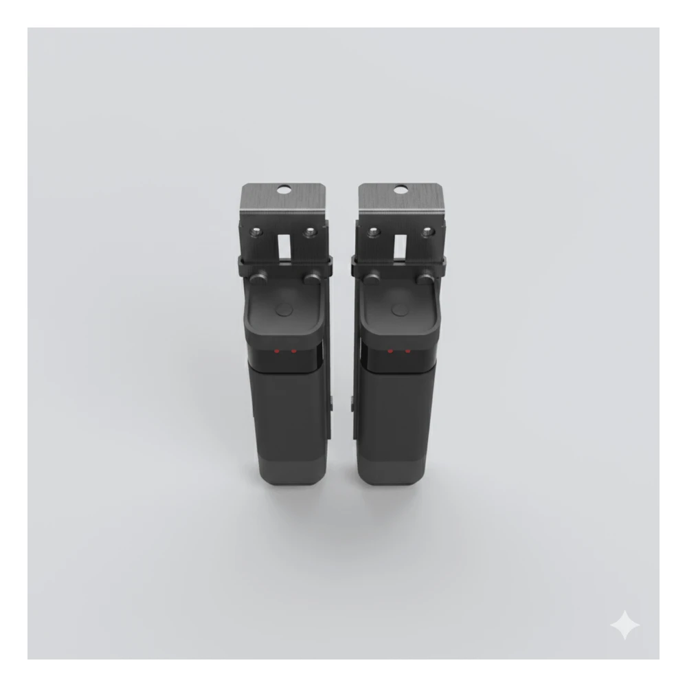 sec_2_0S1000-61 Sensor de Haz Infrarrojo Inalámbrico / Triple Frecuencia 409-458 MHz / Alcance 20 m (65.6 ft) / IP54 / Ajuste Angular ±90° / Batería Litio 2300 mAh ACCESSPHW 2