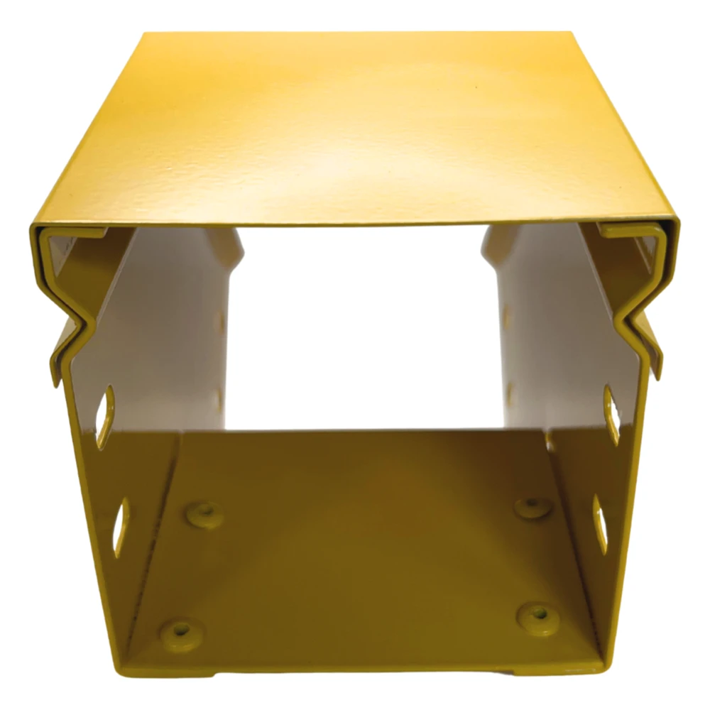 sec_3_0S1000-27 Curva Vertical Exterior / 45° / 4" x 4" / Radio 8" / Aluminio / Epóxica Amarilla CHFBVE454X4R8EPK 3