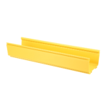 Canaleta para Cableado Estructurado / PVC Rígido / 6x4 Pulgadas / 3 m (9.8 ft) de Largo / Capacidad 3819 Cables / Color Amarillo sec_3_0S1000-38