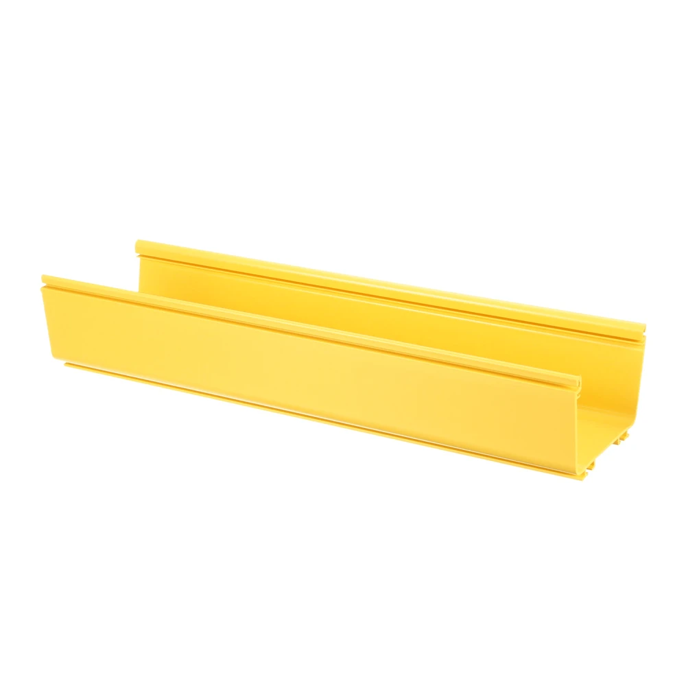 sec_3_0S1000-38 Canaleta para Cableado Estructurado / PVC Rígido / 6x4 Pulgadas / 3 m (9.8 ft) de Largo / Capacidad 3819 Cables / Color Amarillo FR6X4YL10 3