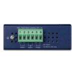 Inyector PoE++ Industrial / 95W / 2 Puertos RJ45 / Multi-Gigabit 5Gbps / -40 a 75°C / IP30 / Riel DIN o Pared sec_3_0S1000-57