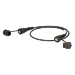 Cable Patch Industrial / Cat6A Blindado S/FTP / IP65/IP67 / 2 m (6.6 ft) / Conectores Industrial y RJ45 / -20°C a 70°C sec_3_0S1000-59