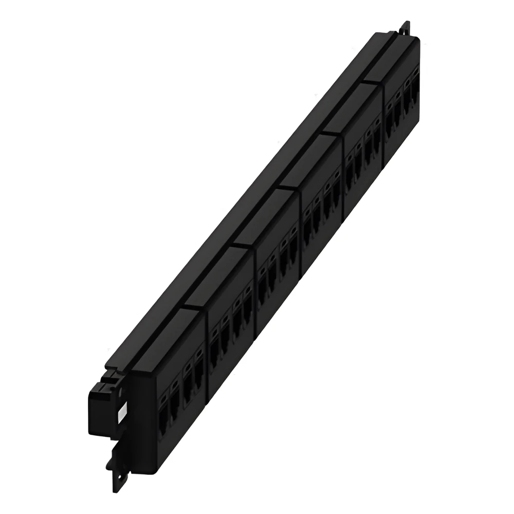 sec_3_0S1000-63 Panel de Parcheo / 24 Puertos / Categoría 6A / 1 UR / Plano / Negro CP246X88BL 3