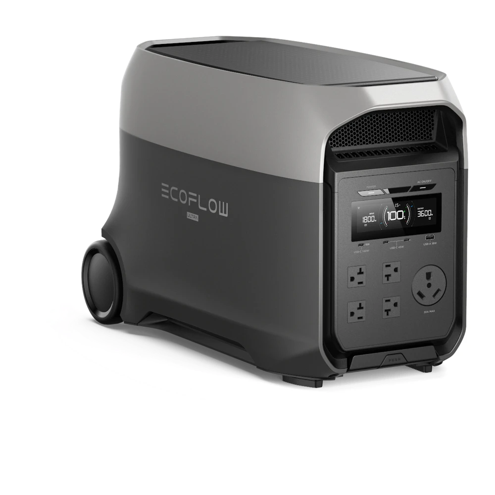 sec_4_0S1000-1 Estación de Energía Portátil / 3072 Wh / Salida 3600 W (Surge 7200 W) / Batería LiFePO4 / Carga 0-80% en 89 min / UPS 10 ms / ≤25 dB EFDL3U 4