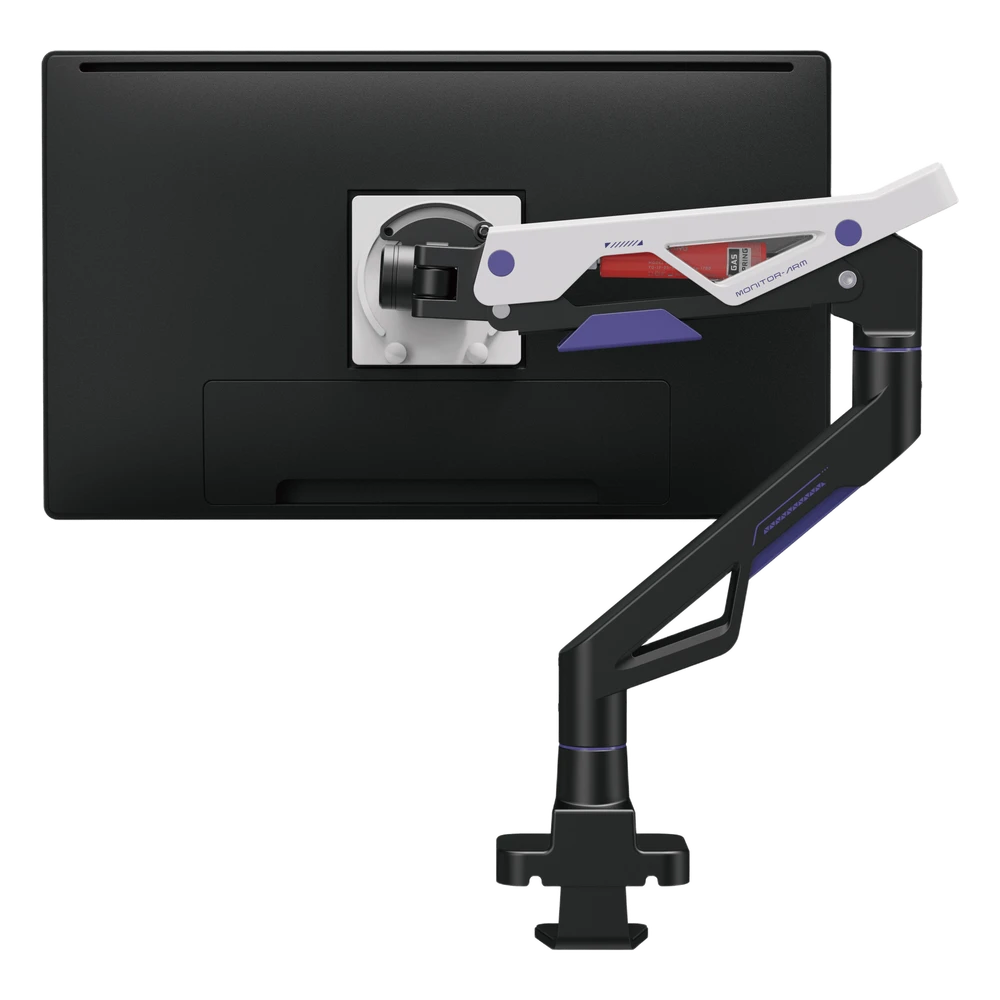 sec_4_0S1000-24 Brazo para Monitor / 24 a 57 Pulgadas / Carga 30 kg / VESA 75x75 a 200x200 / Inclinación +70° a -45° / Giro ±90° LDT95-C012 4