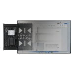 Panel de Almacenamiento AV Deslizante / Capacidad 10 kg (22 lbs) / Rango 300 mm / Acero de Alta Resistencia / Quick-Release / Montaje Pared y Riel sec_4_0S1000-25