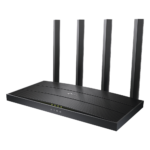 Router WiFi 6 / AX1500 / 4 Flujos / 4 Antenas Externas / 1 WAN Gigabit + 3 LAN Gigabit / OFDMA / Beamforming / WPA3 / EasyMesh sec_5_1S1000-36