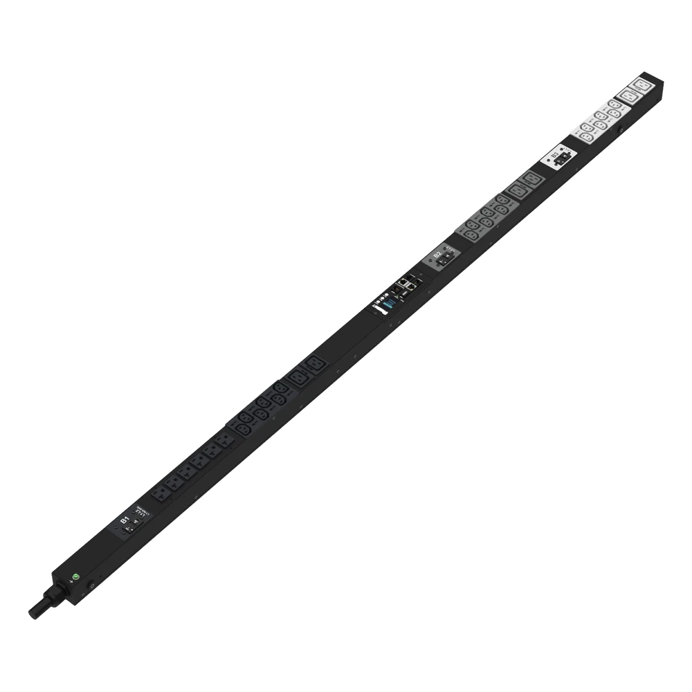 sec_5_1S1000 PDU Monitoreable / 30 Amp / 208 Vca / 30 Salidas / NEMA L21-30P / C13, C19, 5-20R / Instalación Vertical P30D02G 2