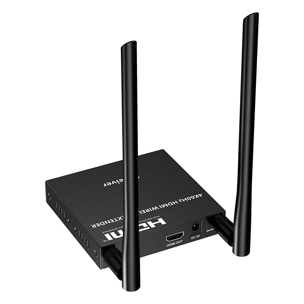 sec_5_2S1000-19 Receptor Inalámbrico HDMI / 4K@60Hz 4096x2160 / Tecnología ipcolor STREAM / Banda 5G 5.18-5.24 GHz / Alcance 50 m (164 ft) / 1 a 4 Conexiones Simultáneas TT699-V2.0RX 3