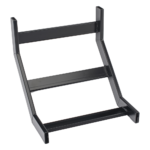 Curva Vertical Interior 90° / Escalera Tubular 1.5' x 12' / Radio 12' (39.4 ft) / Acero con Epóxico Negro / Incluye Accesorios de Instalación sec_5_2S1000-21
