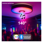 Luminario LED RGB / 30W / 2400 Lúmenes / Bluetooth / Control por App / Voltaje Universal 85-265V / 380 mm (1.2 ft) Diámetro sec_5_2S1000-23