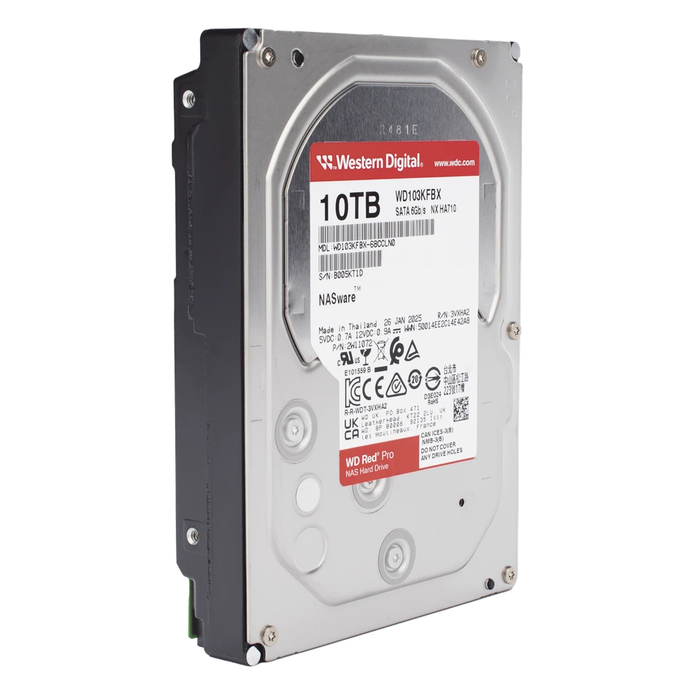 sec_5_2S1000-38 Disco Duro para NAS / 10 TB / 7200 RPM / SATA III 6 Gb/s / Caché 128 MB / Hasta 16 Bahías WD103KFBX 3