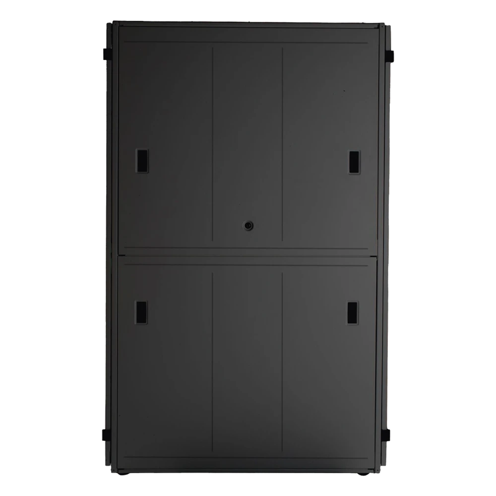 sec_5_2S1000-40 Gabinete para Centro de Datos / 48 UR / 800 mm Ancho x 1070 mm Profundidad / Puertas Perforadas 80% / Carga Estática 1588 kg / Acero Epoxi Negro XGL84812B 3