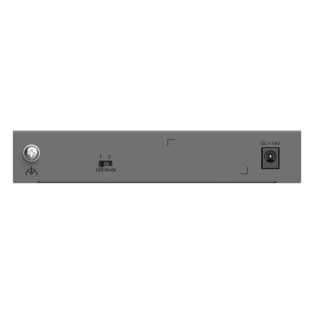 sec_5_2S1000-70 Switch Gigabit Smart Cloud / 7 Puertos / 4 PoE+ 40 W / 1 SFP Uplink / Capa 2 / Protección 6 kV / Fanless RG-ES207GS-LP 3