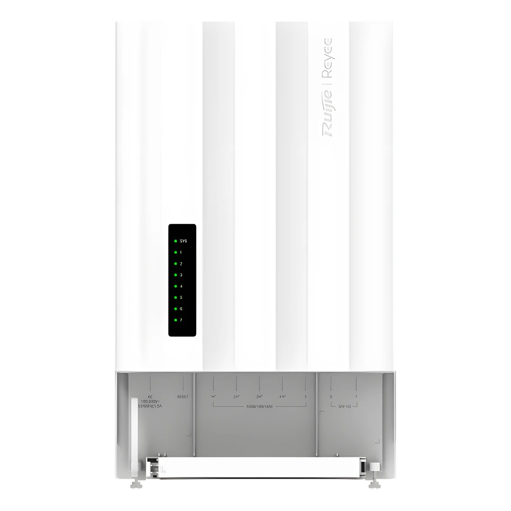 sec_5_2S1000-72 Switch PoE para Exteriores / 7 Puertos Gigabit / 5 RJ45 + 2 SFP / PoE+ 60W / ERPS / IP65 / -30°C a 65°C / Gestión Cloud / Capa 2 / Fanless RG-ES207GS-AC-OD 3