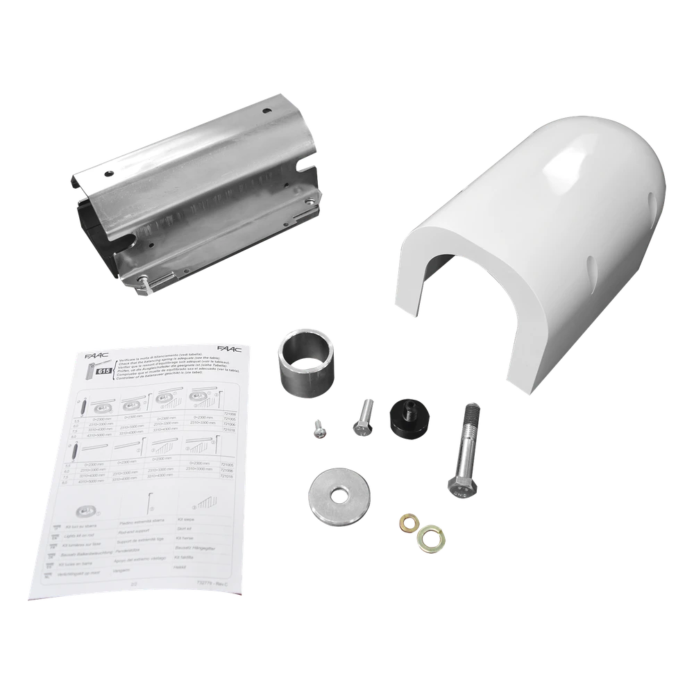 sec_5_2S1000-80 Enganche tipo S / Barreras automáticas / Compatible FAAC 620 y 615 / Diseño robusto / Uso exterior 428445 3