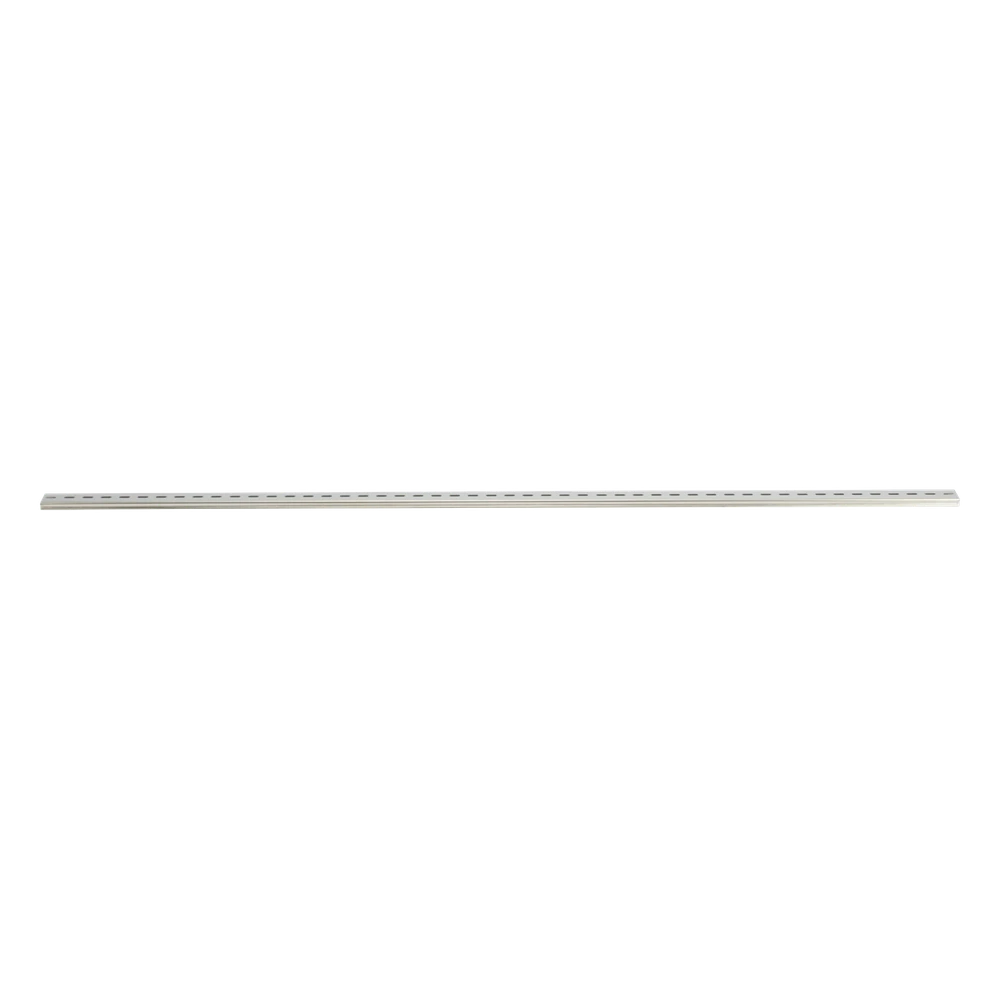 sec_5_2S1000-97 Riel DIN Estándar / 35 mm / 25 cm (9.84 ft) de Longitud / Acero Cromado Zinc / Ranura Central / Paquete de 4 PSTRD0.25M 3