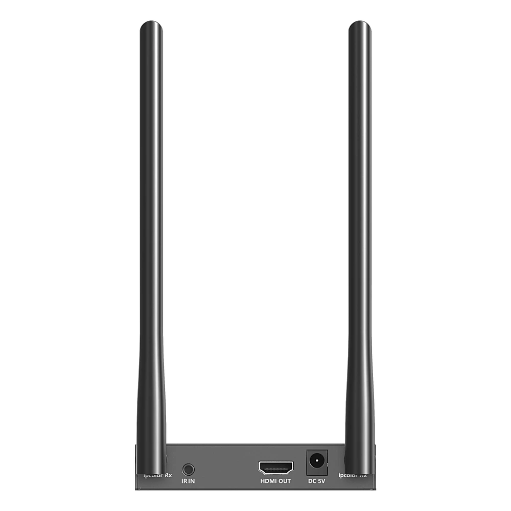 sec_5_3S1000-16 Receptor Inalámbrico HDMI / 4K@60Hz 4096x2160 / Tecnología ipcolor STREAM / Banda 5G 5.18-5.24 GHz / Alcance 50 m (164 ft) / 1 a 4 Conexiones Simultáneas TT699-V2.0RX 4