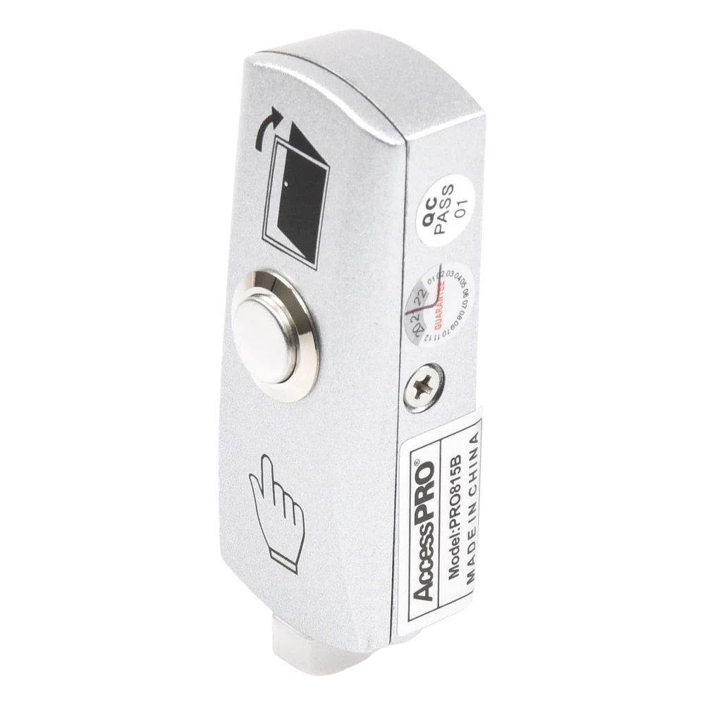 sec_5_3S1000-46 Botón de Salida / Contacto NO/NC / 24 VDC / 500,000 Ciclos / Caja de Instalación Incluida / Aleación de Aluminio y Acero PRO815B 4