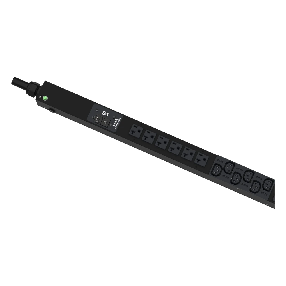 sec_5_3S1000 PDU Monitoreable / 30 Amp / 208 Vca / 30 Salidas / NEMA L21-30P / C13, C19, 5-20R / Instalación Vertical P30D02G 4