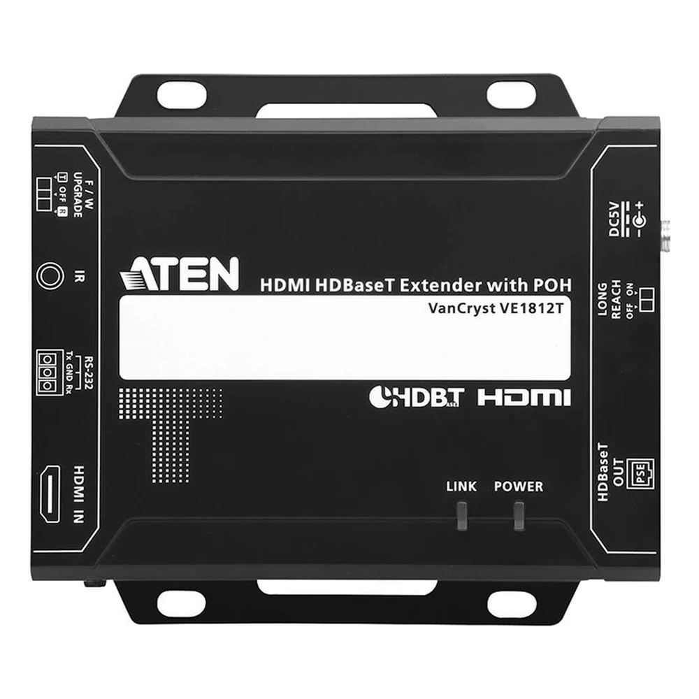 sec_5_4S1000-18 Extensor HDMI HDBaseT / Transmisor / 4K@100m / 1080p@150m / PoH / HDCP 2.2 / 10.2 Gbps VE1812T 5