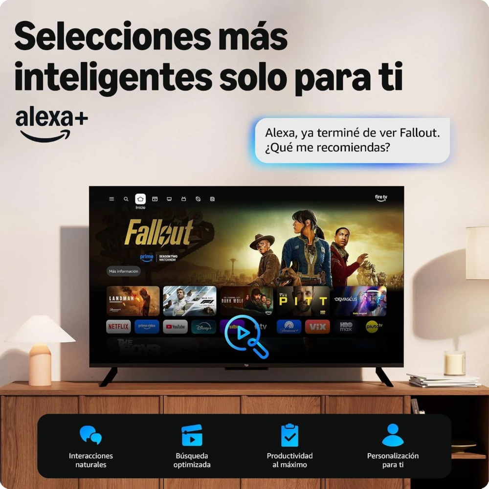 Amazon Fire TV Stick HD 8GB con Wifi6 y Vega OS B0CQMRKRV5 9