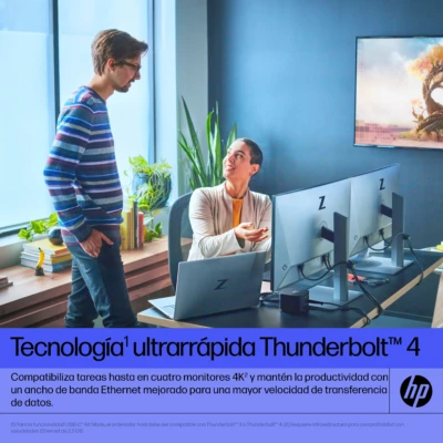 Docking Station HP HP DOCKING Thunderbolt de 120 W G4, Negro ACCHPI4020_13_full