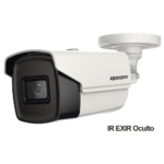 Bala TURBOHD 4K (8 Megapixeles) / Gran Angular 102º / Lente 2.8 mm / Exterior IP67 / IR EXIR 60 mts / dWDR B4KTURBOX-l