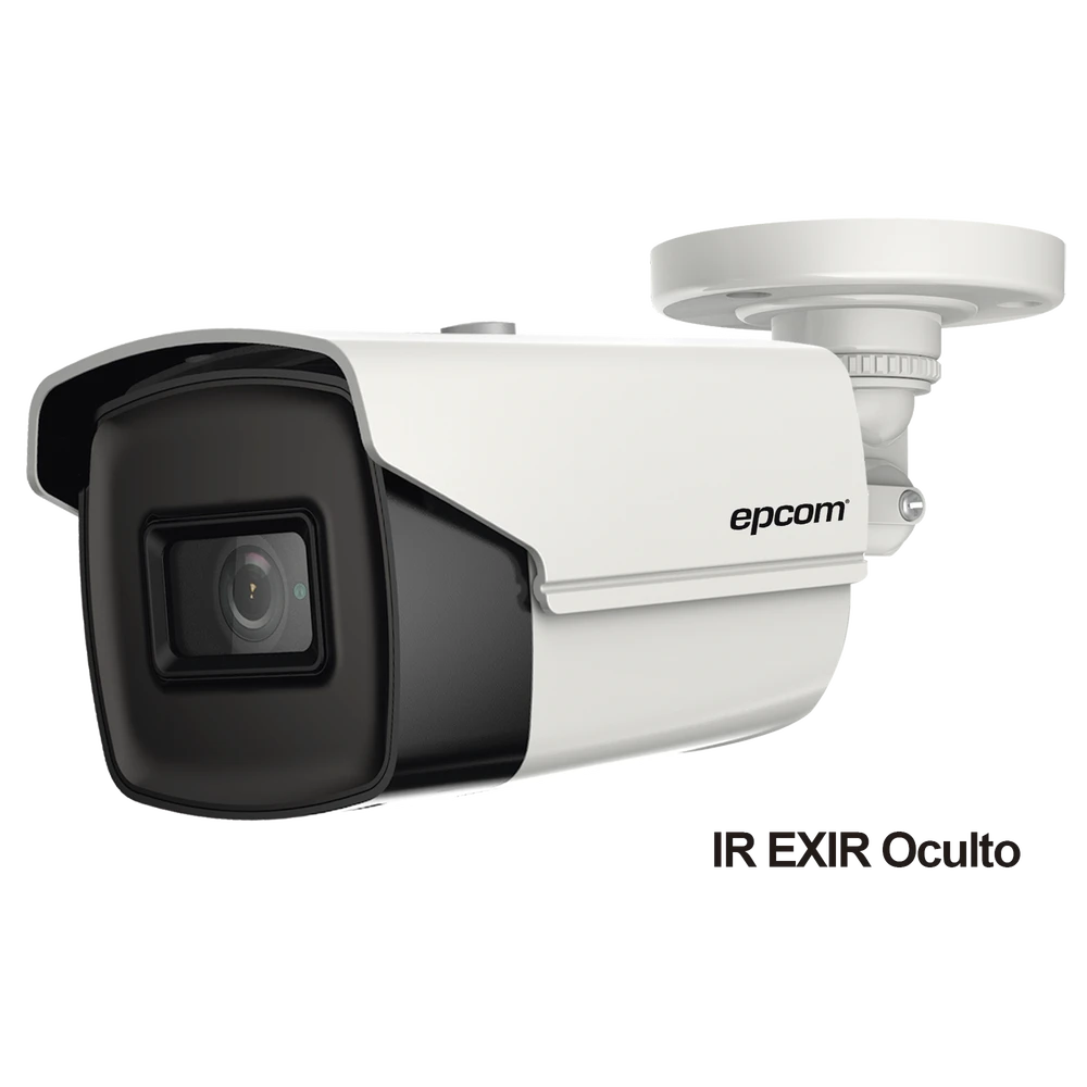 B4KTURBOX-l Bala TURBOHD 4K (8 Megapixeles) / Gran Angular 102º / Lente 2.8 mm / Exterior IP67 / IR EXIR 60 mts / dWDR B4K-TURBO-X 1