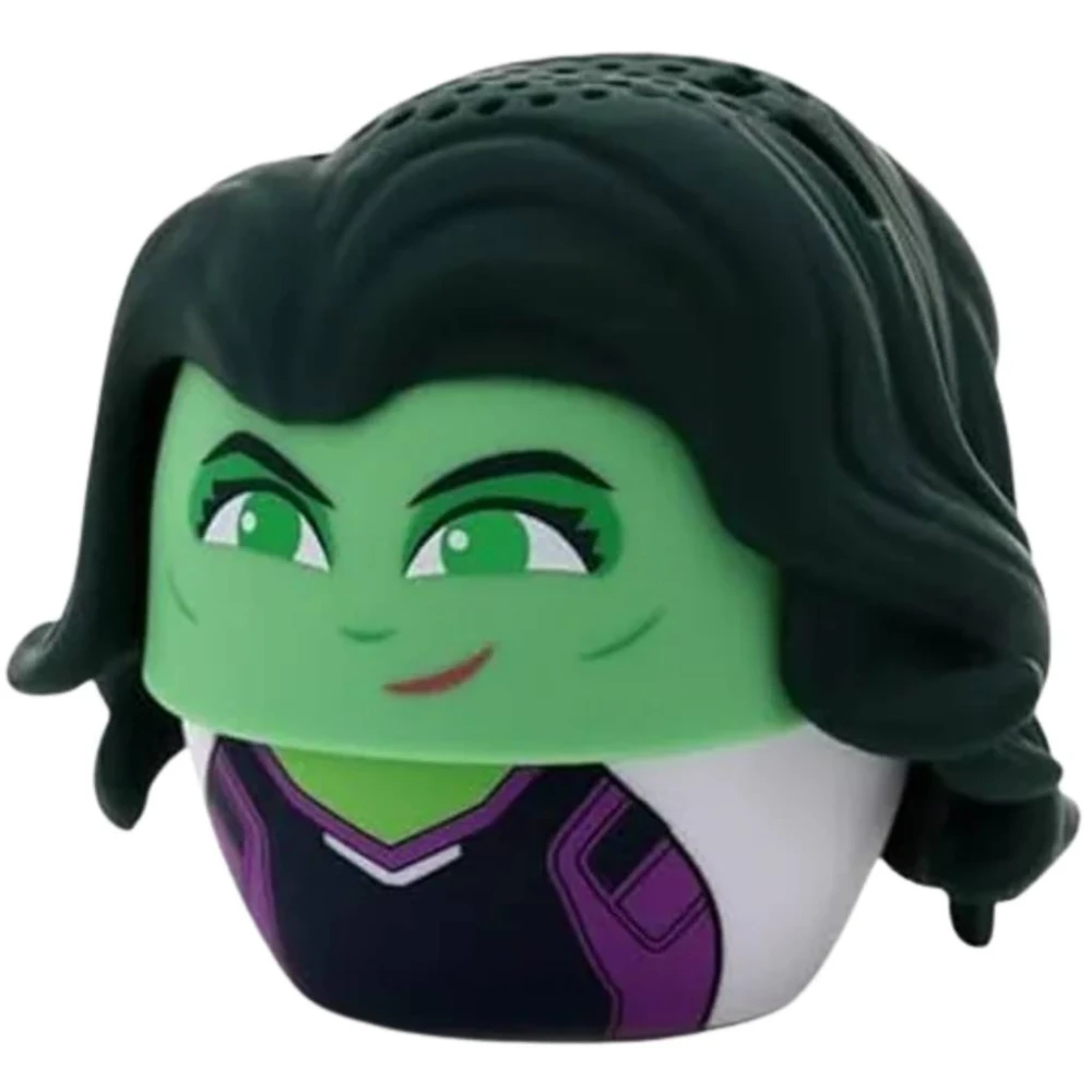 Bocina Portatil Bitty Boomers SheHulk Marvel. Bluetooth 5.0 Modelo BITTYSHEHULK/NEW BITTYSHEHULK/NEW 2