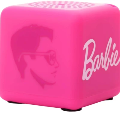 Bocina Portatil Bitty Boomers Barbie y Ken Bitty Box. Bluetooth 5.0 Modelo  BBOXBARBIE5/NEW