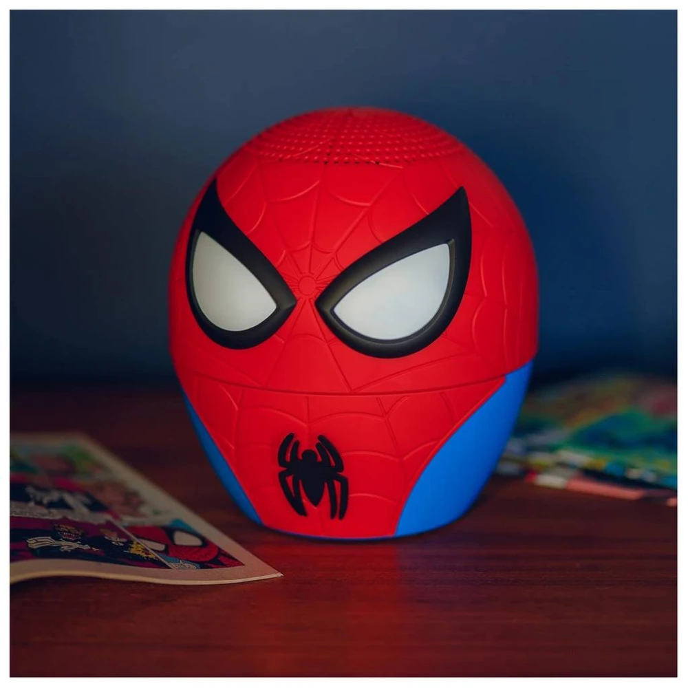 Bocina Portatil Bitty Boomers 8 pulgadas Diseño Marvel Spider-MAN. Bluetooth 5.0 Modelo BITTY8SPIDER/NEW BITTY8SPIDER/NEW 4