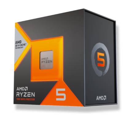 Procesador AMD RYZEN 5 7600X3D Series 7000 Reloj base 4.1 GHZ Reloj turbo (hasta 4.7GHZ) núcleos 6 socket AM5 solución térmica  no incluida