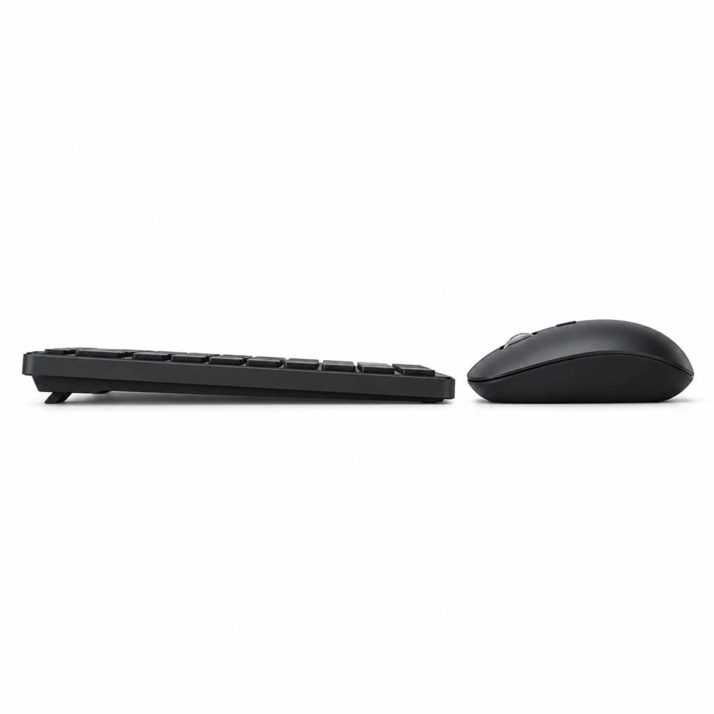 Kit Teclado y Mouse Hyundai Inalámbrico 2.4 GHz.Tipo de interfaz: USB. Color Negro HYKM01/NEW 2