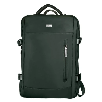 Mochila para Laptop 15.6 pulgadas Diseño Ejecutivo Expandible Growme Color: Verde | PERFECT CHOICE