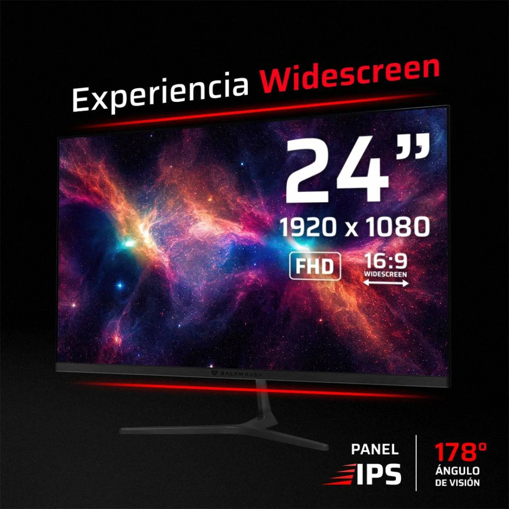 Monitor Gaming 23.8 Pulgadas 100hz NEBULA MNG24Y Panel IPS, Plano, Resolución: 1920 x 1080 FHD BR-943062 3