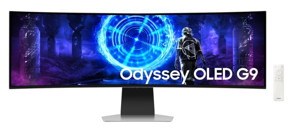 Monitor Gamer 49 pulgadas, Odyssey OLED G9 G95SC, Dual QHD, SMART, curvatura 1800R, 240Hz, 0.03ms, Plata, LS49DG950SNXZX LS49DG950SNXZX 1