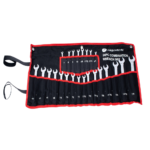 Juego de Llaves Combinadas / 24 Piezas / Métricas e Imperiales / Acero Cromo-Vanadio / Estuche Nylon Enrollable PSTH03002-AD-1-l