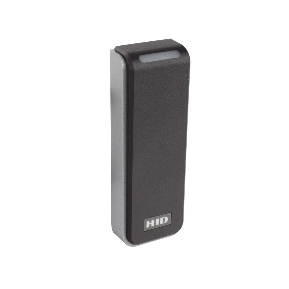 R20F-AD-2-l Lector de Control de Acceso Multitecnología / Seos, iCLASS, MIFARE, Proximity / NFC y Bluetooth 10 m (32.8 ft) / Salida Wiegand y OSDP / Montaje 45 mm R20F 3