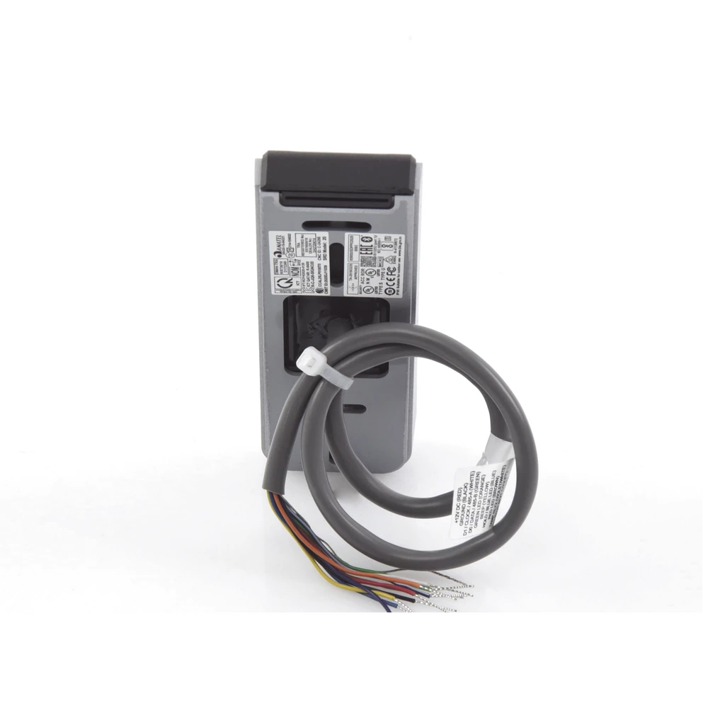 R20SP-AD-4-l Lector de Control de Acceso / Multitecnología SEOS, iCLASS, MIFARE / Salida Wiegand y OSDP / Diseño Compacto 45x121.5x19.5 mm / Alimentación 12 VCC / LED Tricolor y Alerta Acústica R20SP 5