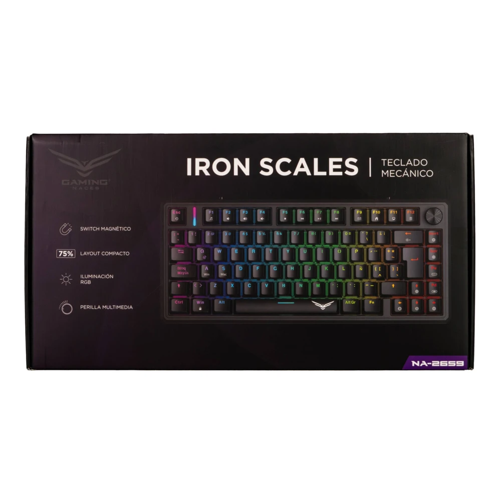 TECLADO ALAMBRICO NACEB NA-2659 MECANICO NA-2659 3