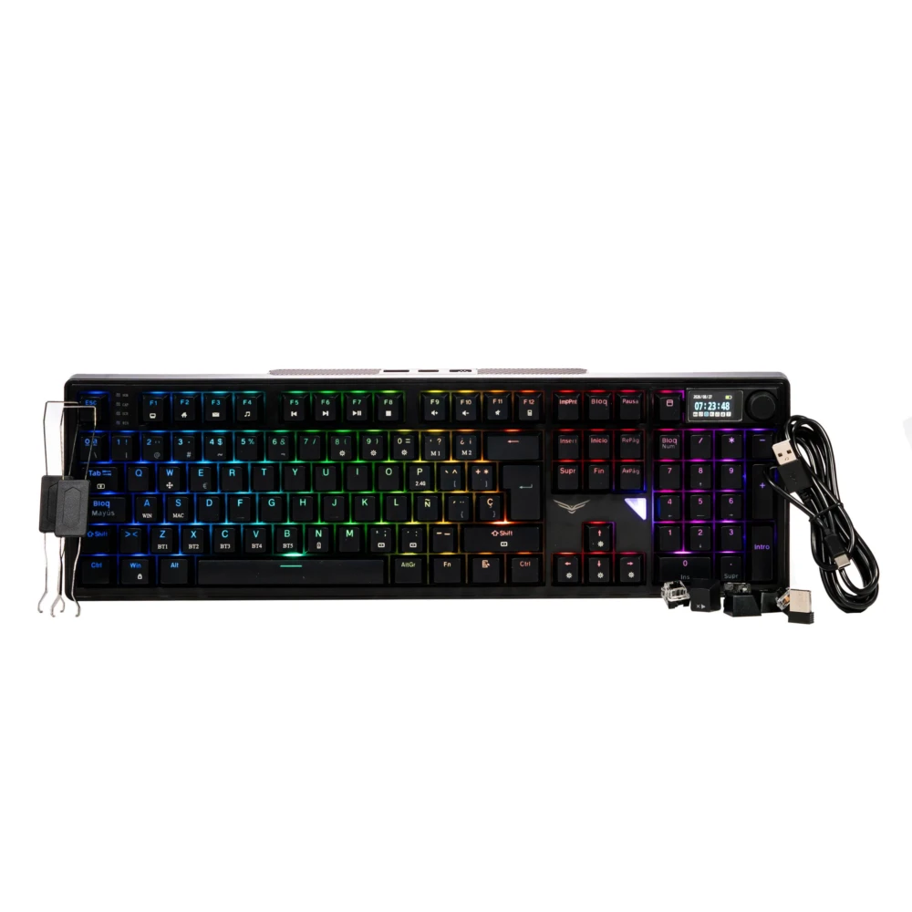 TECLADO INALAMBRICO NACEB NA-2666 MECANICO NA-2666 1