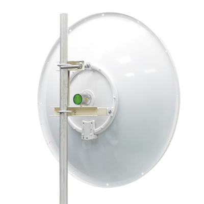 Antena Direccional Parabólica / 4.9 a 7.1 GHz / 34 dBi / Haz 3.5° / Polarización Dual V/H / Torre o Mástil